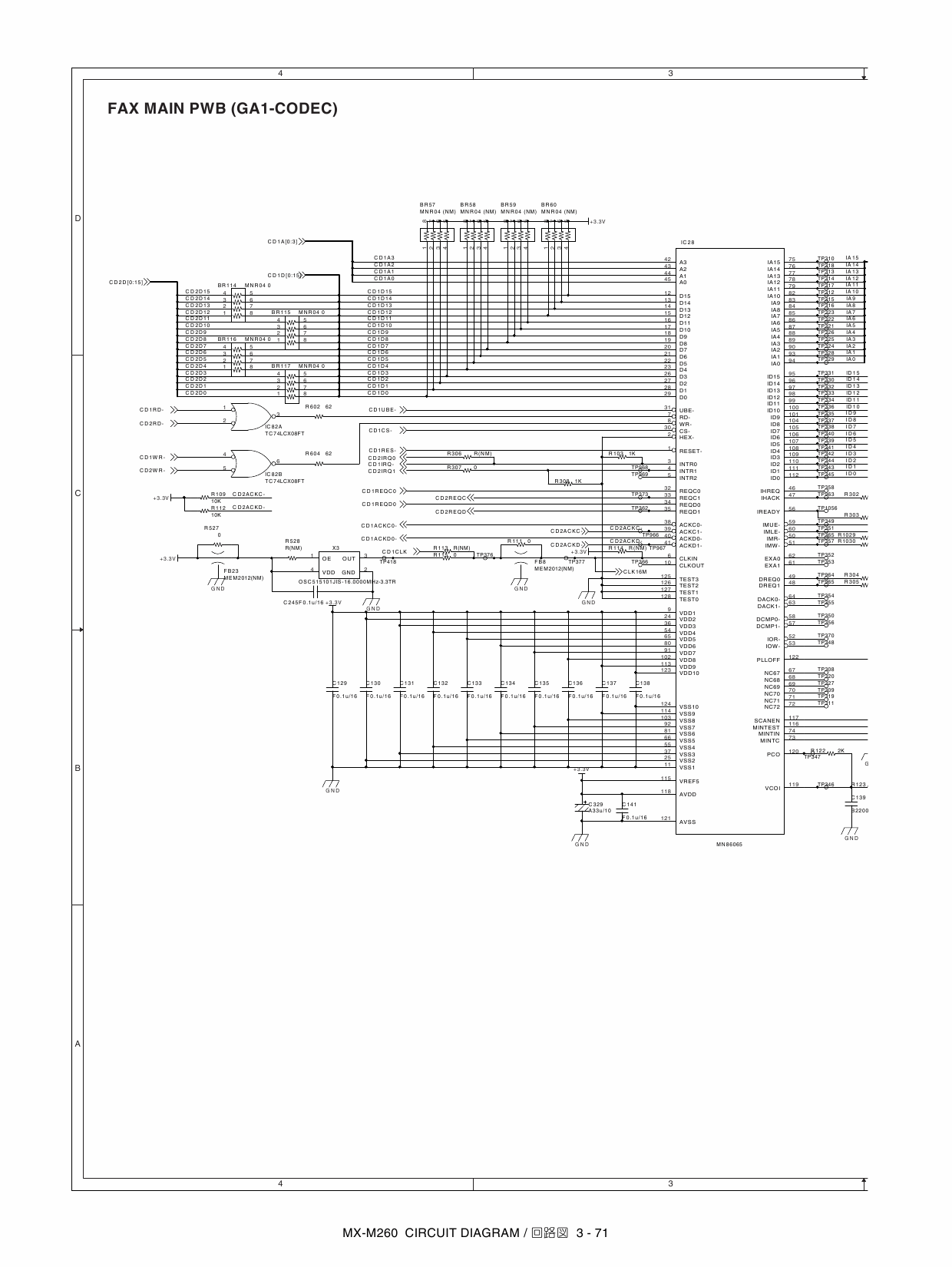 SHARP MX M260 M310 N FG FP Circuit Diagrams-5